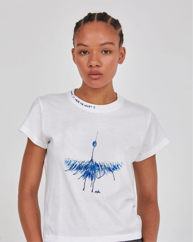 טי שירט ‘Blue Bird’