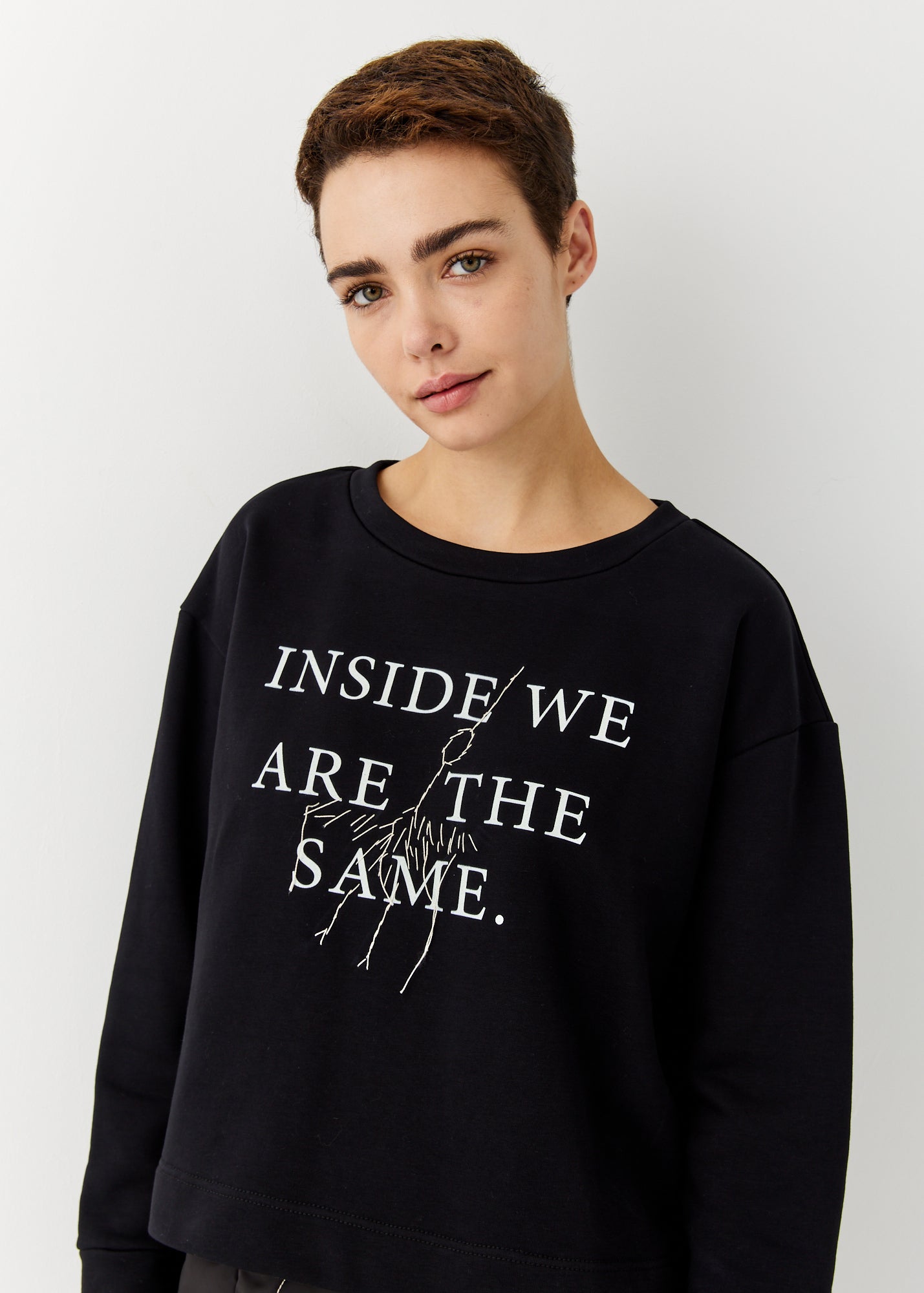 Short "Inside" Sweatshirt