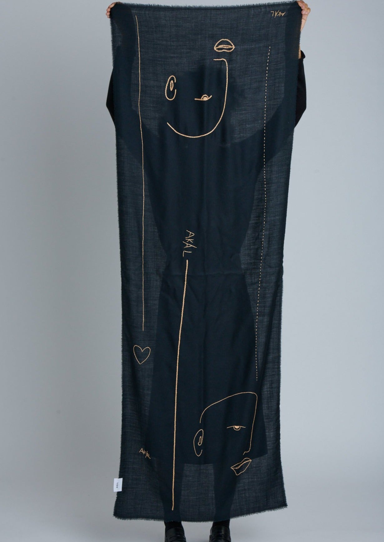 צעיף צמר AKAL