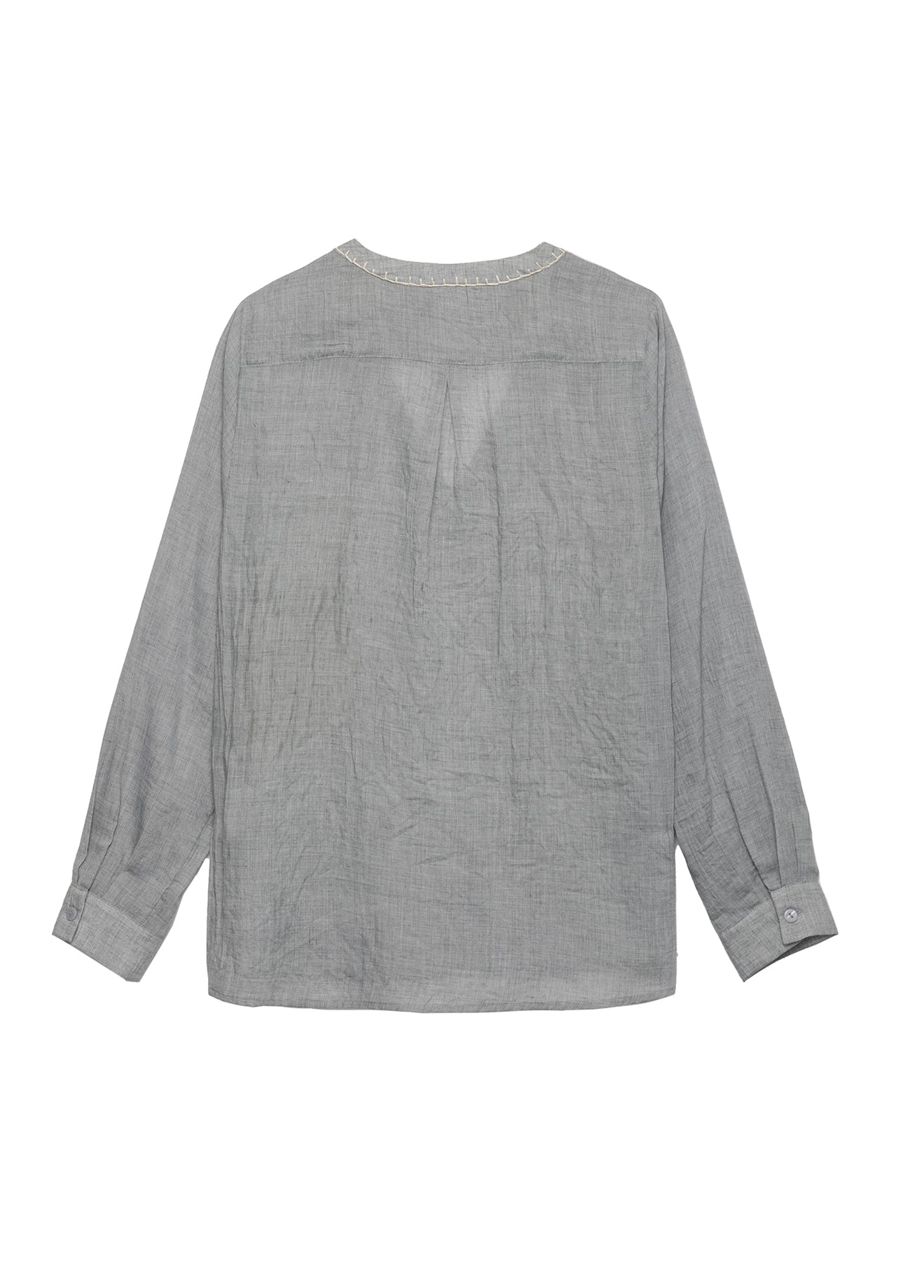 חולצת V איילת כותנת וואל