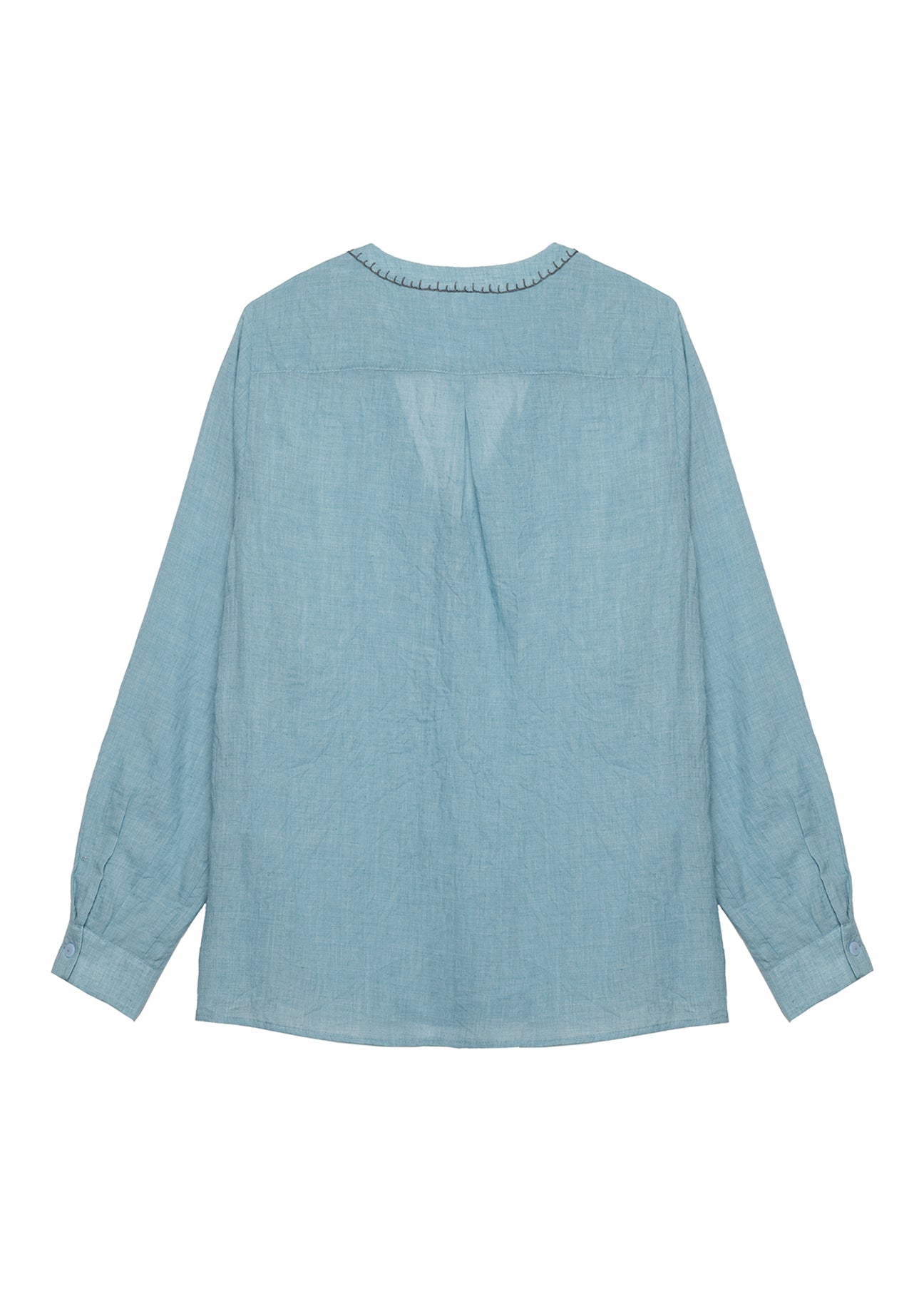 חולצת V איילת כותנת וואל