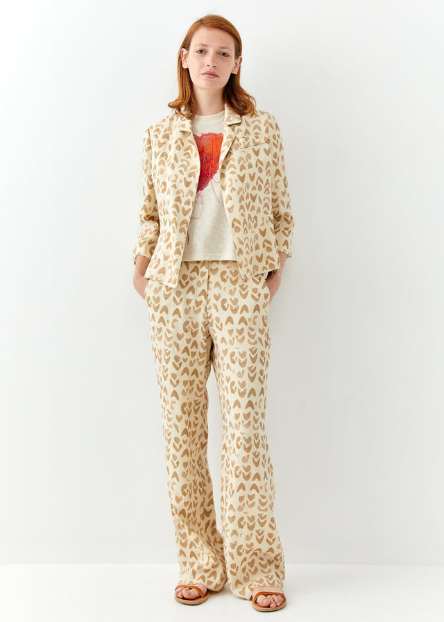 Wide tailored pants