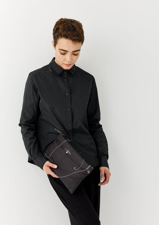 Button-down Nylon Shirt