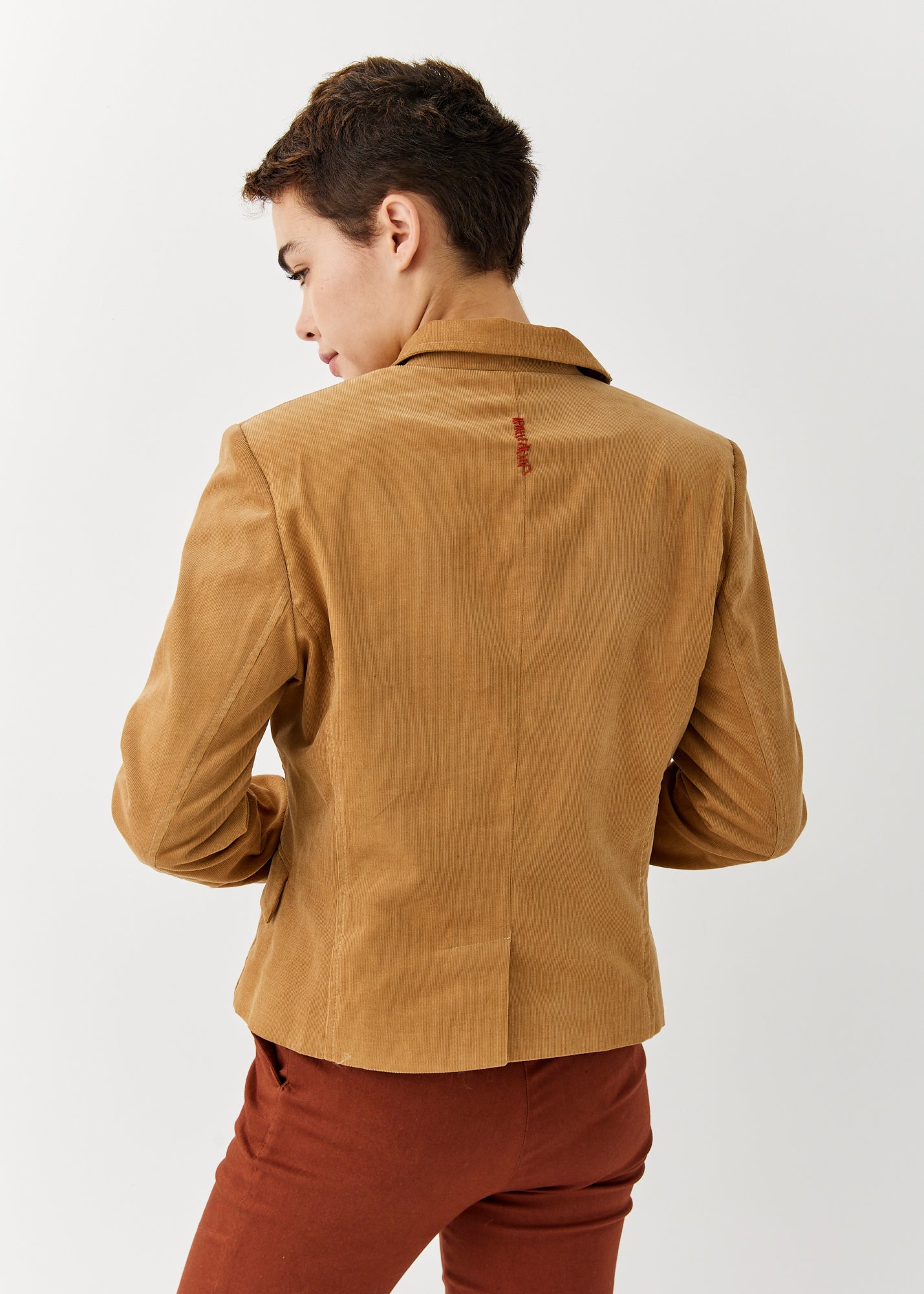 Short Classic Corduroy Jacket