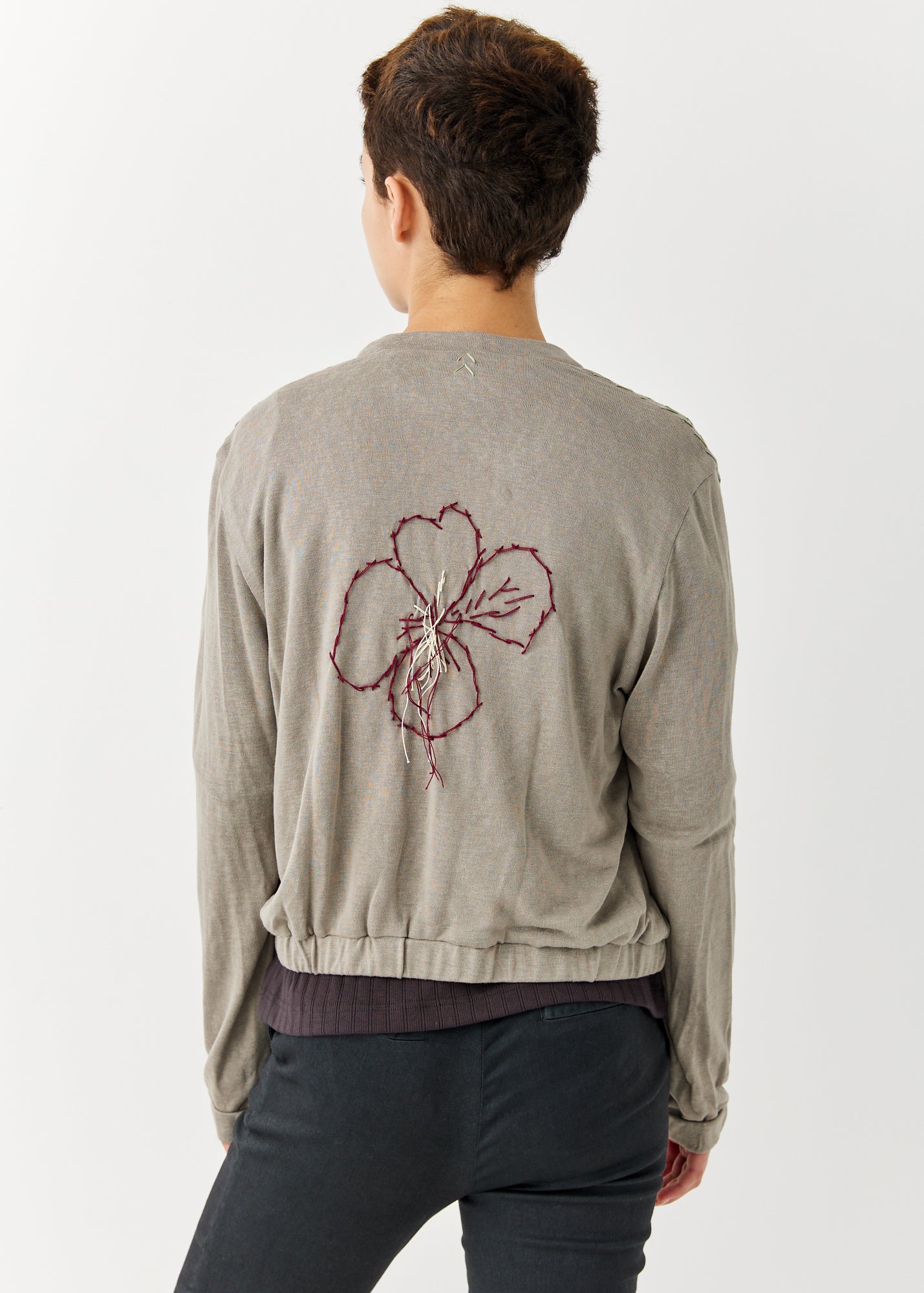 Knit Bomber Jacket
